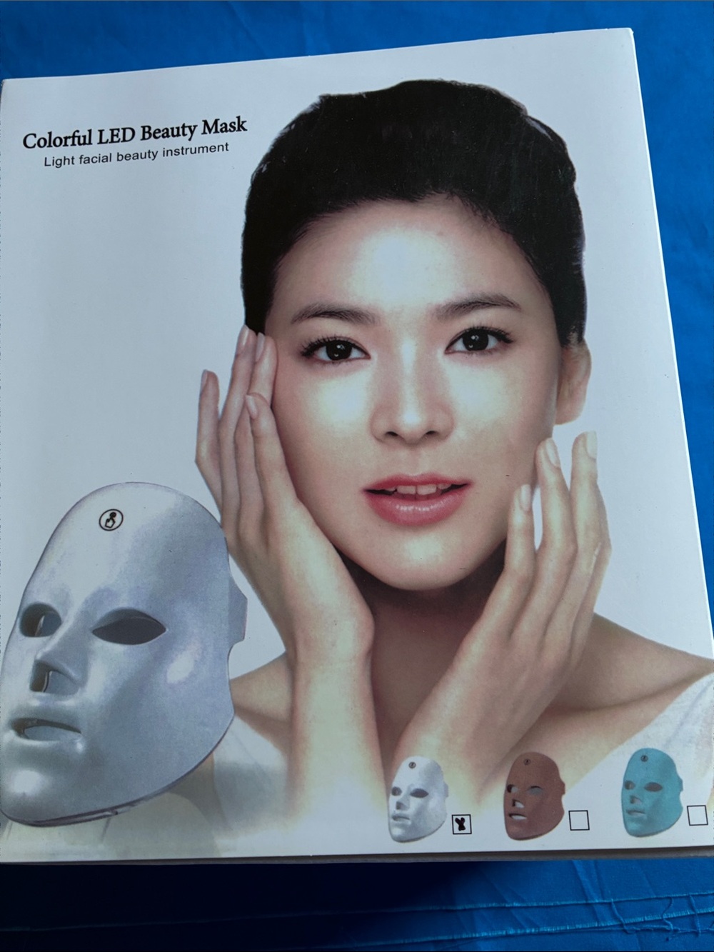 Colorful LED Beauty Mask  Light Facial Mask